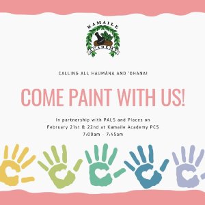Come Paint With Us!